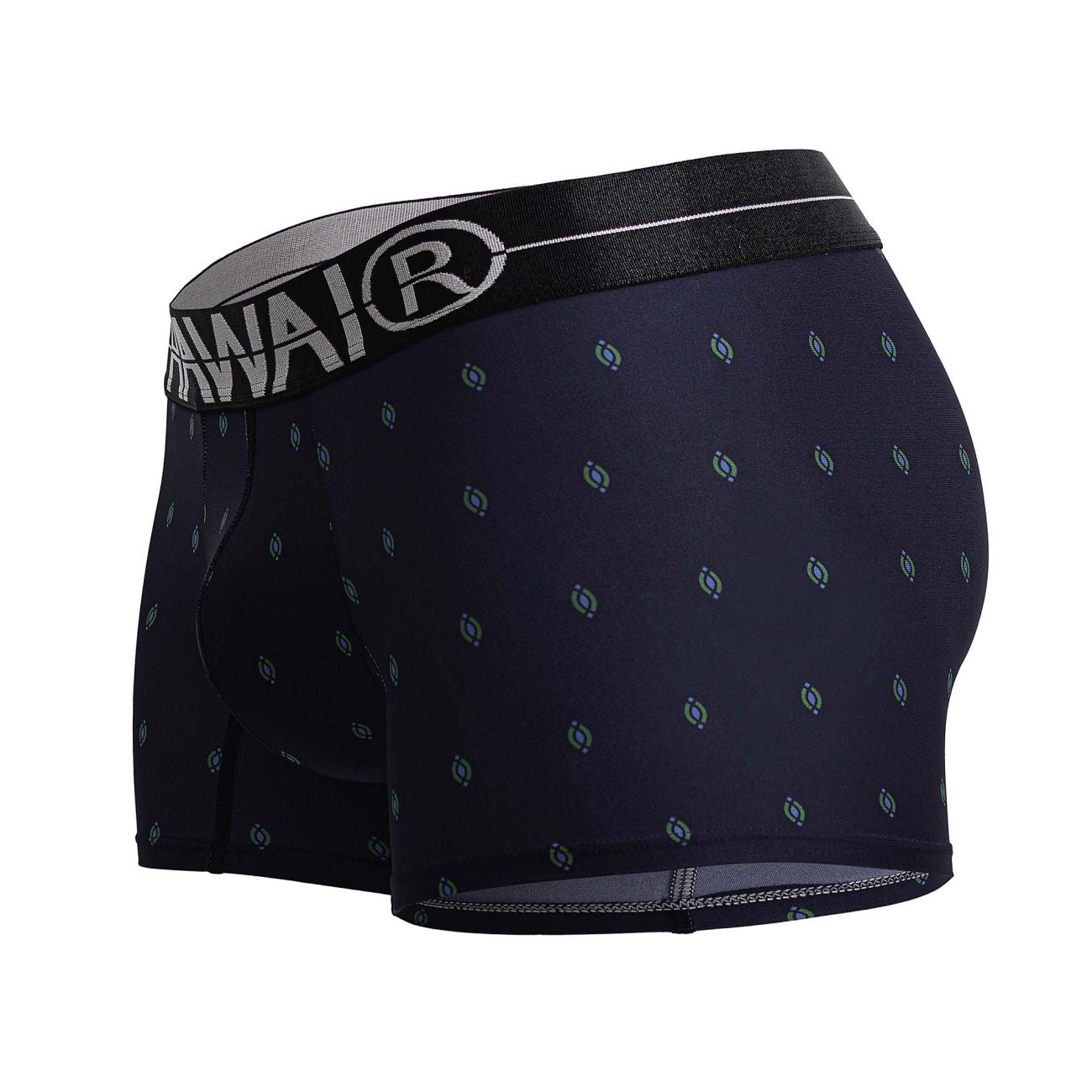 HAWAIR 42520 Printed Microfiber Trunks Dark Blue