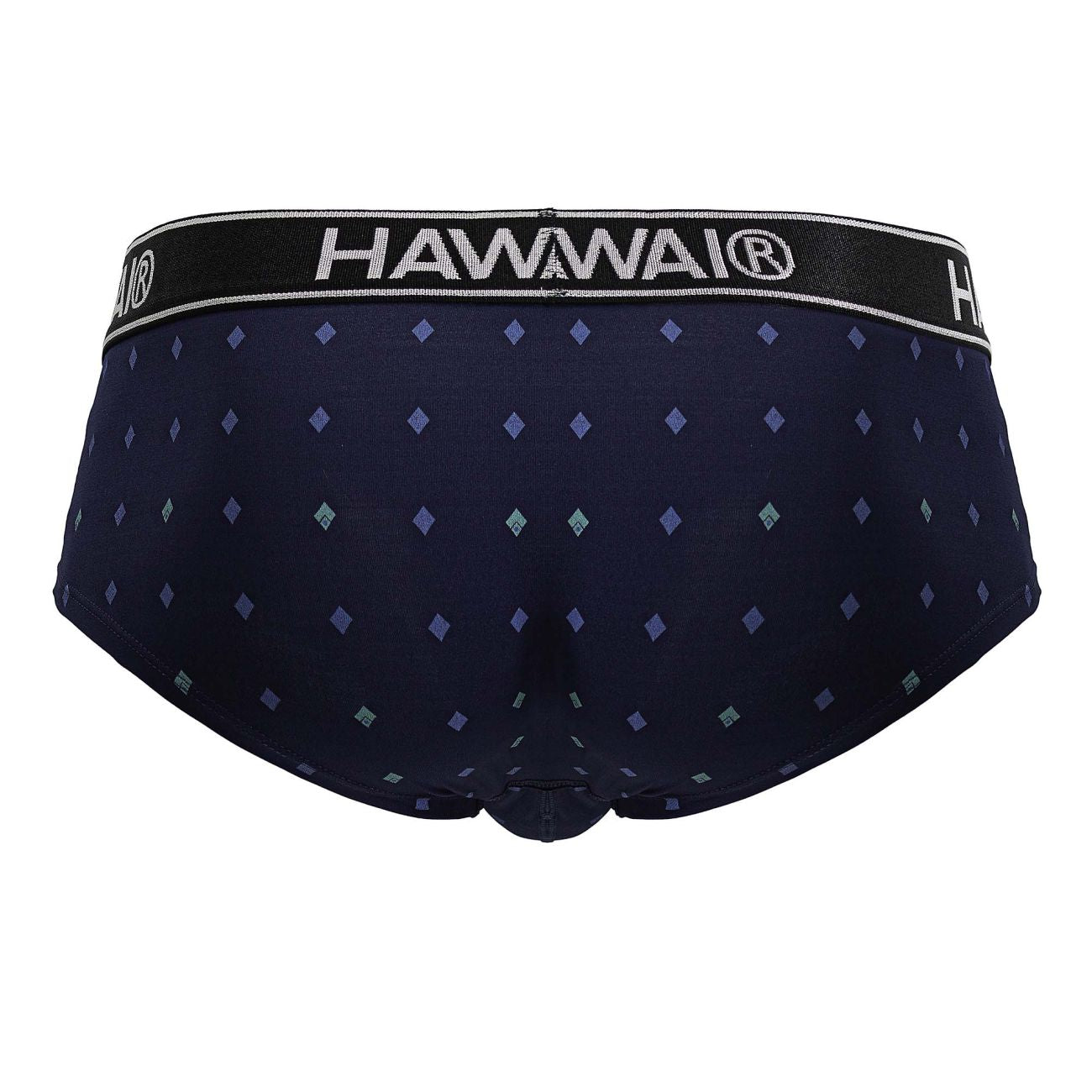 HAWAIR 42580 Male Sleek to Touch Microfiber Briefs Dark Blue