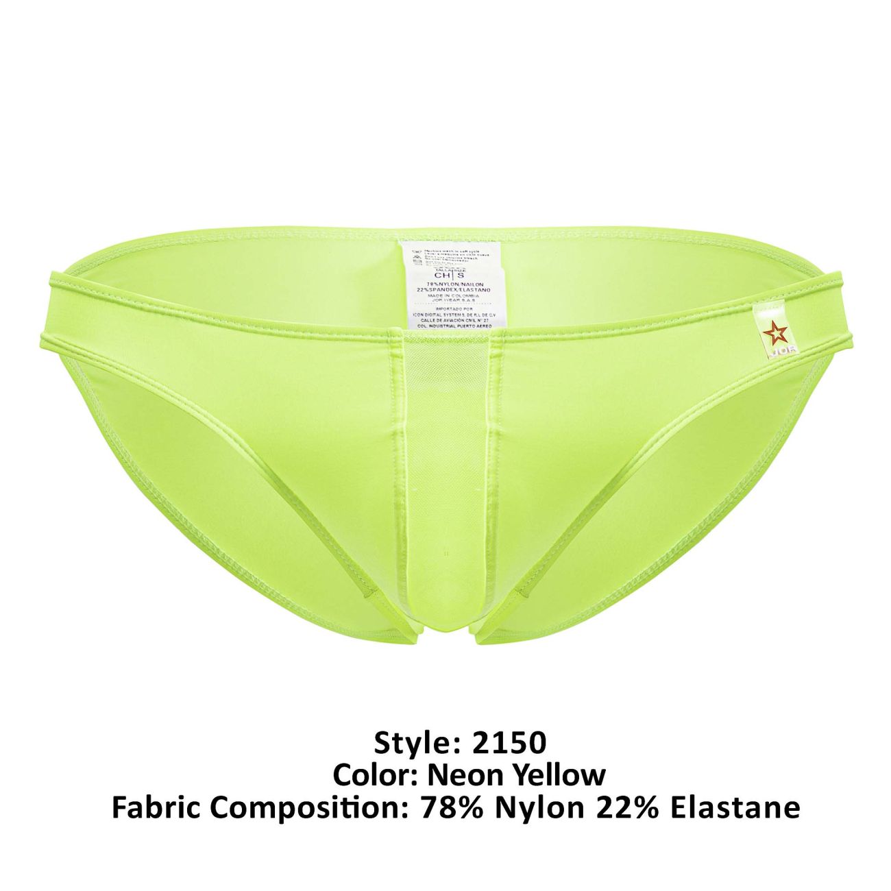 JOR 2150 Apolo Bikini Neon Yellow