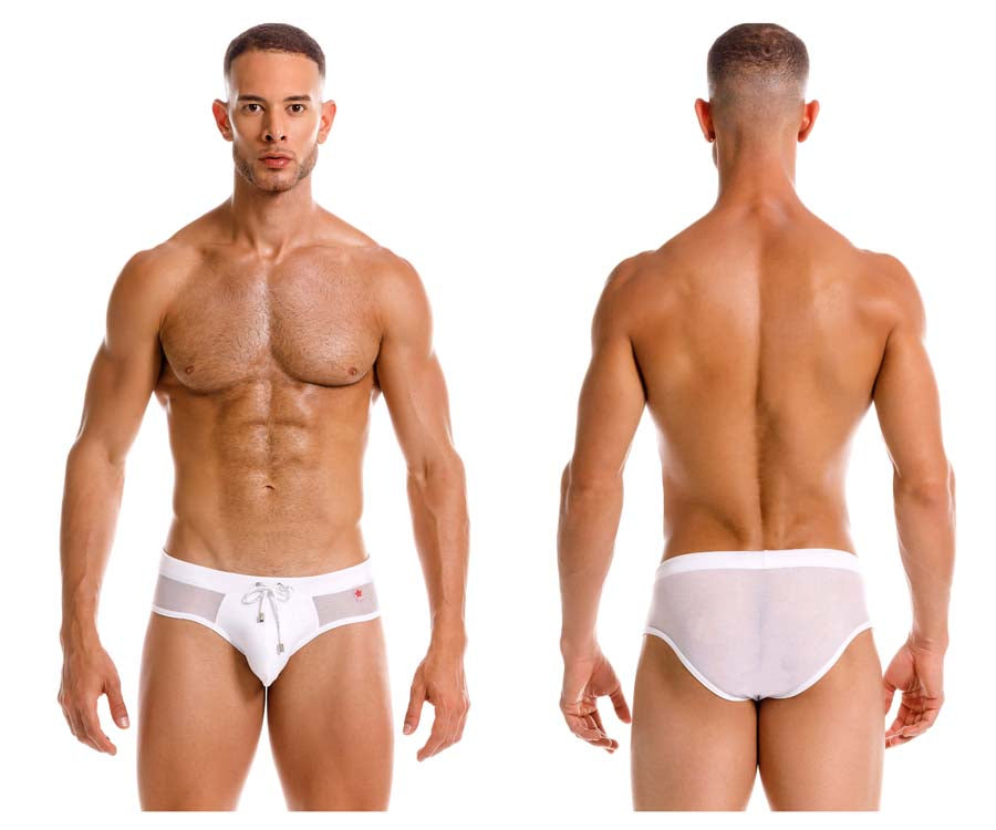 JOR 2193 Mystic Swim Briefs White