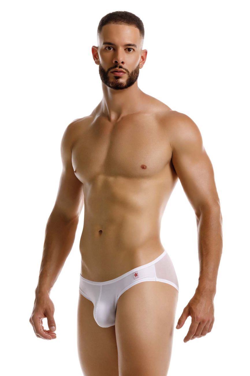 JOR 2241 Origin Male Seductive Bikini Briefs White