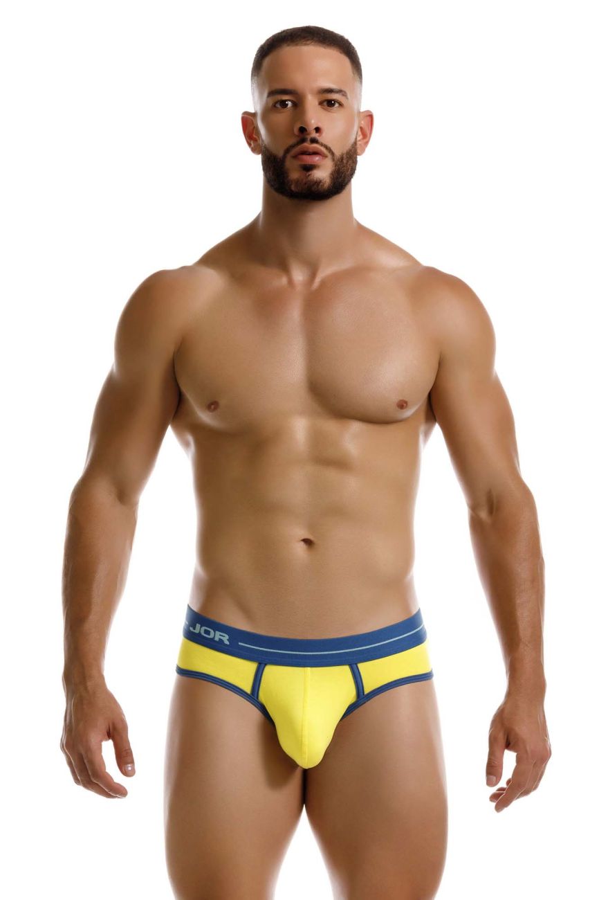 JOR 2244 Astra'Mens Low-Rise Bikini Briefs Yellow