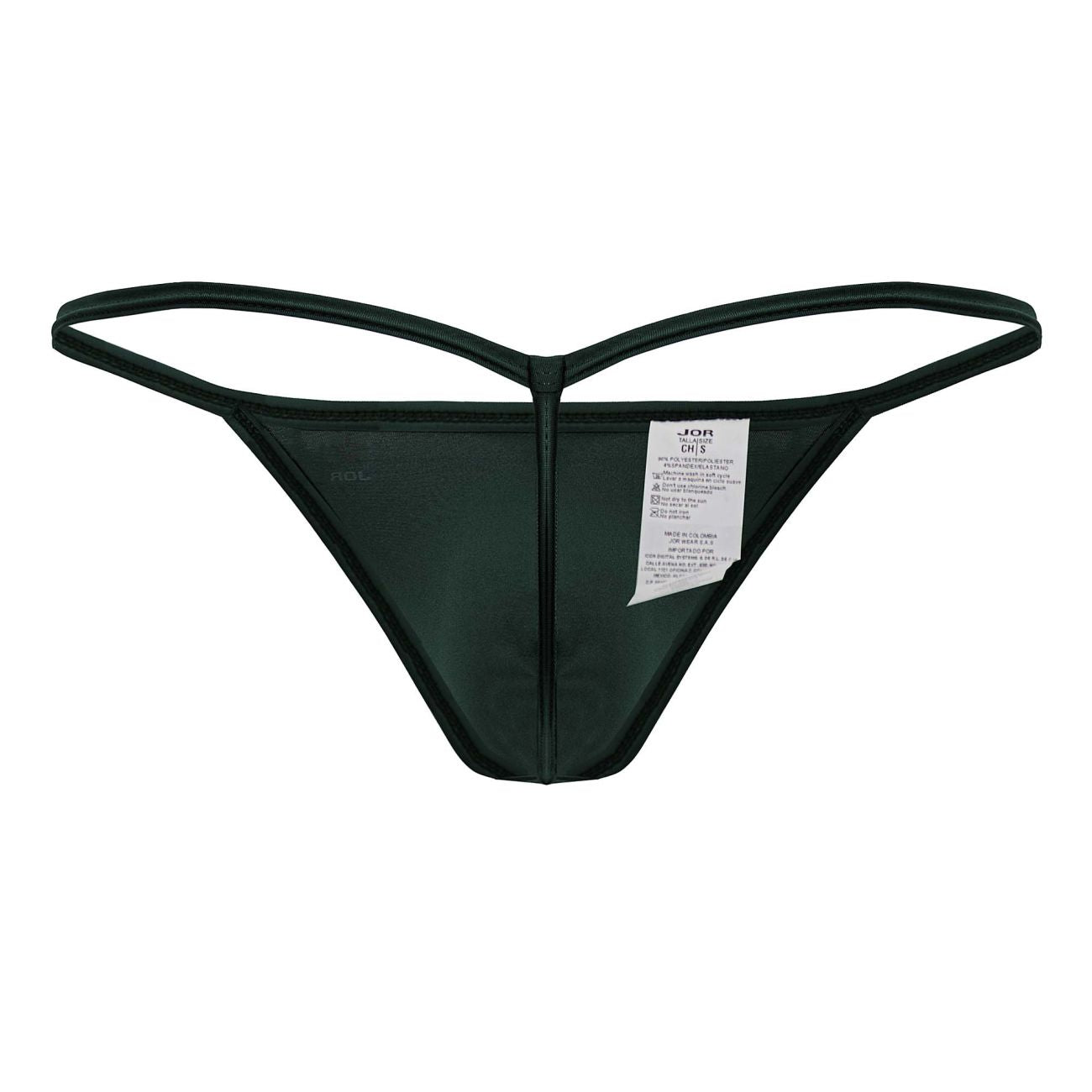 JOR 2258 Axel Mens Bold Minimalism G-String Green