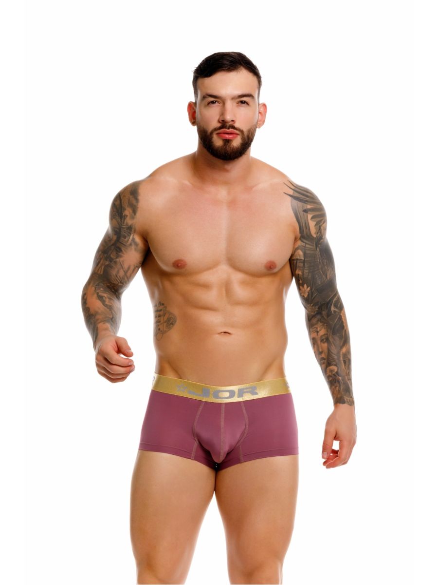 JOR 2326 Soho Mens Everyday Essentials Trunks Wine Plus Sizes