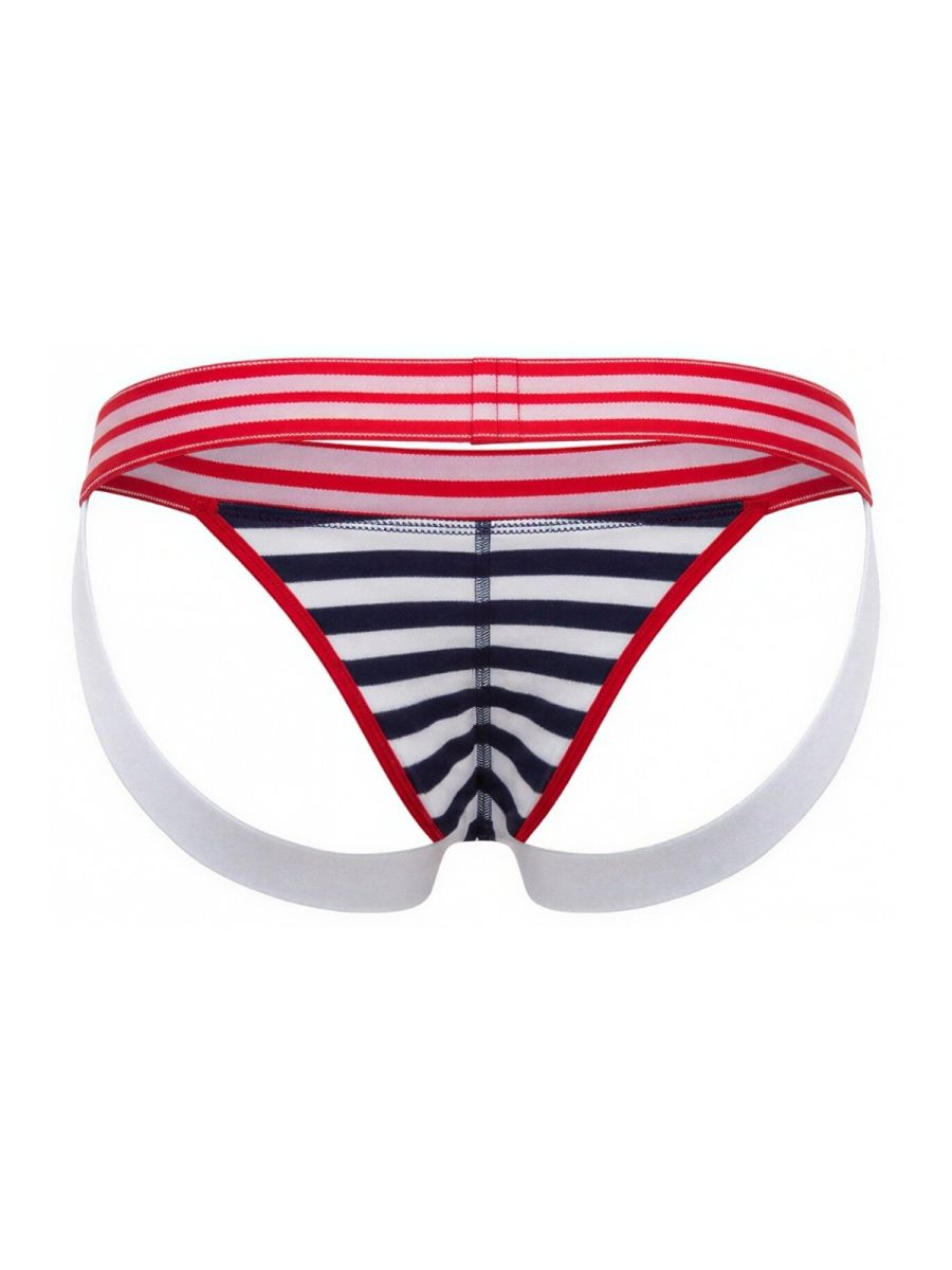 JOR 2336 Santorini Male Classic Nautical Jockstrap Stripes Plus Sizes