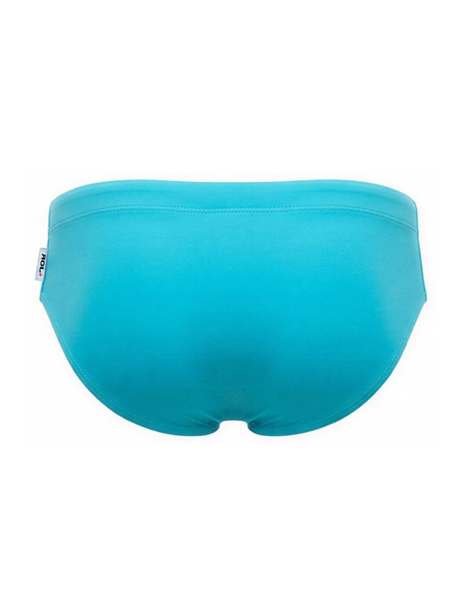 JOR 2387 Mens Pop of Colour Travel Swim Briefs Turquoise Plus Sizes