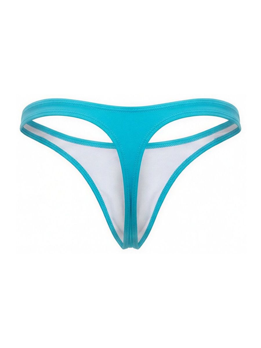 JOR 2389 Mens Colour Pops Travel Swim Thongs Turquoise Plus Sizes
