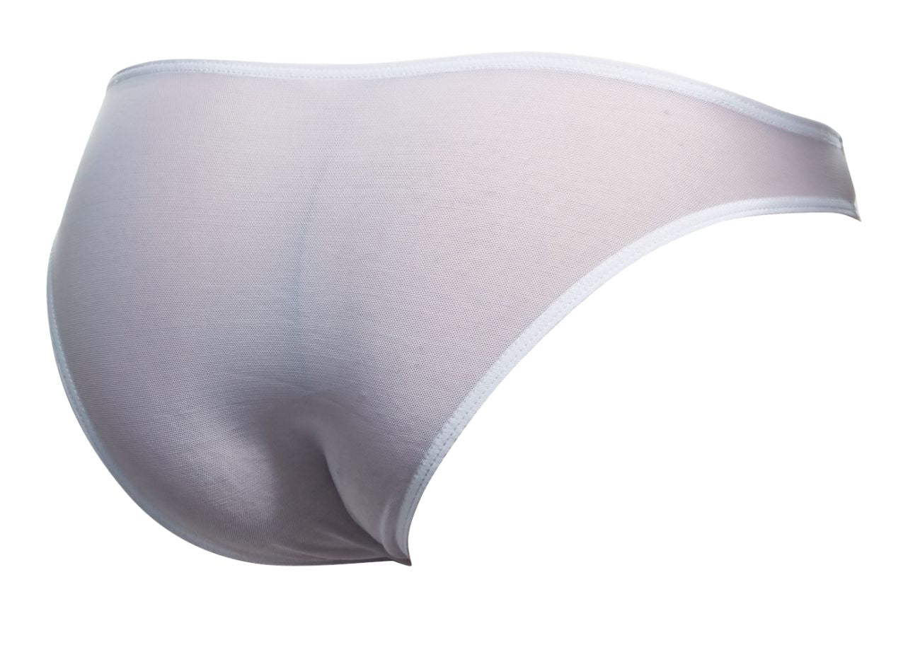 JUSTIN+SIMON XSJ01 Classic Bikini Color White Mesh Plus Sizes