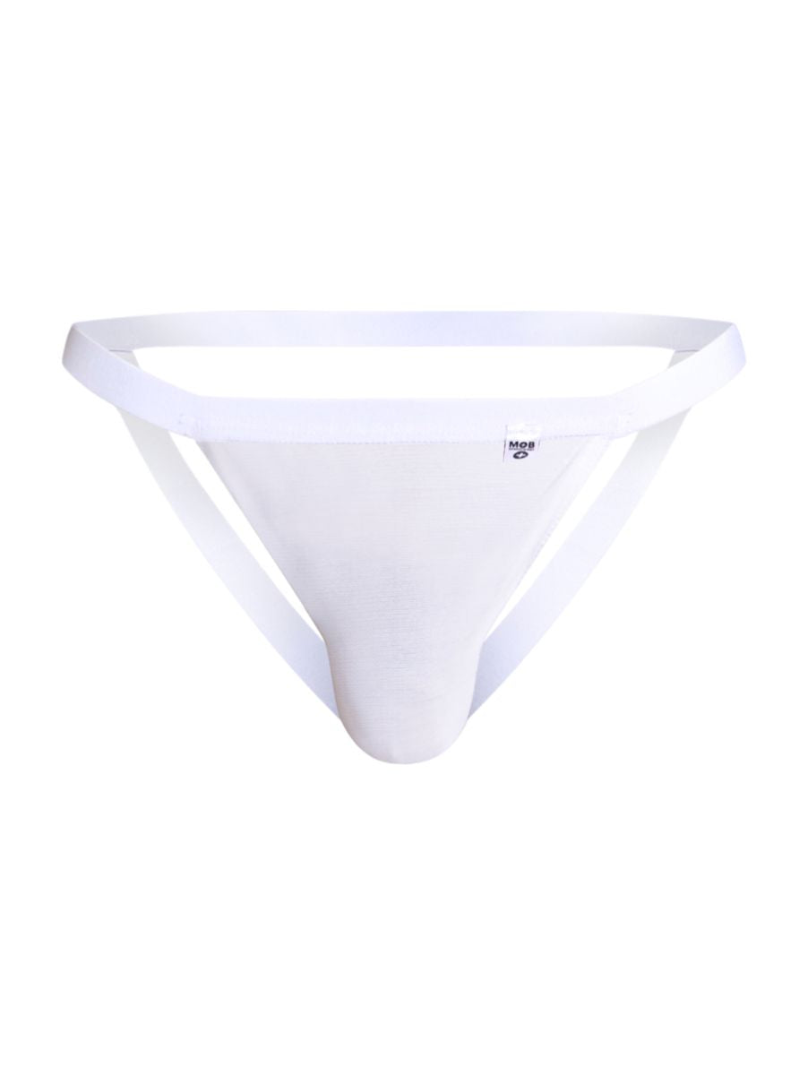 MaleBasics MBL82 Mens Extreme Sexy Jockstrap White Mesh