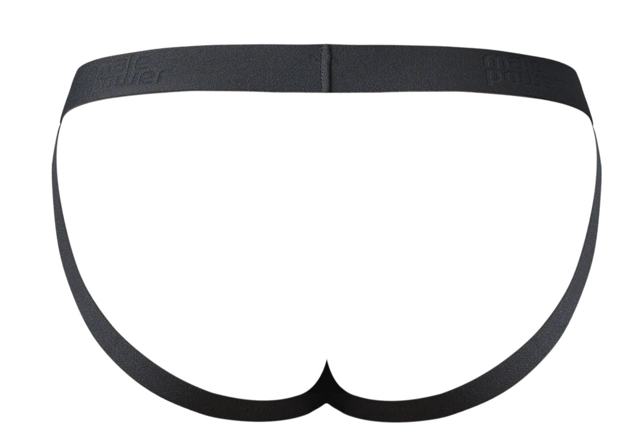 Male Power 348-304 Male Sexy Open Ended Jock Black