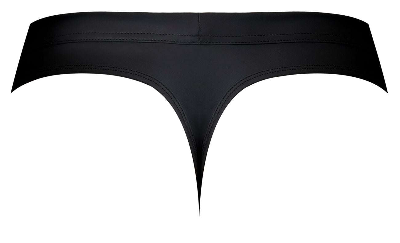 Male Power 410-298 Oh Snap Snap off front Male Thong Black