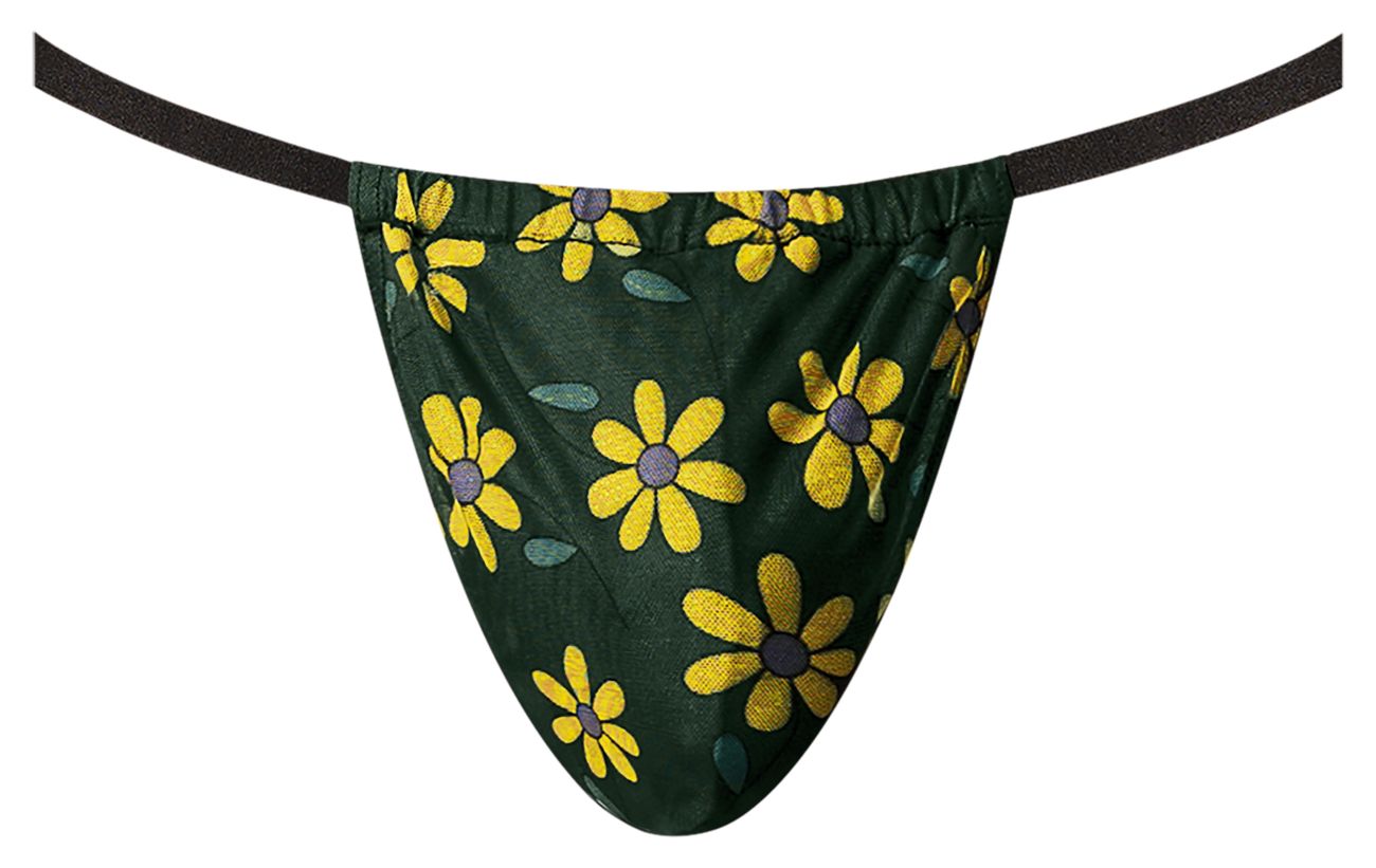 Male Power 450-285 Petal Power Posing Strap Daisy Print