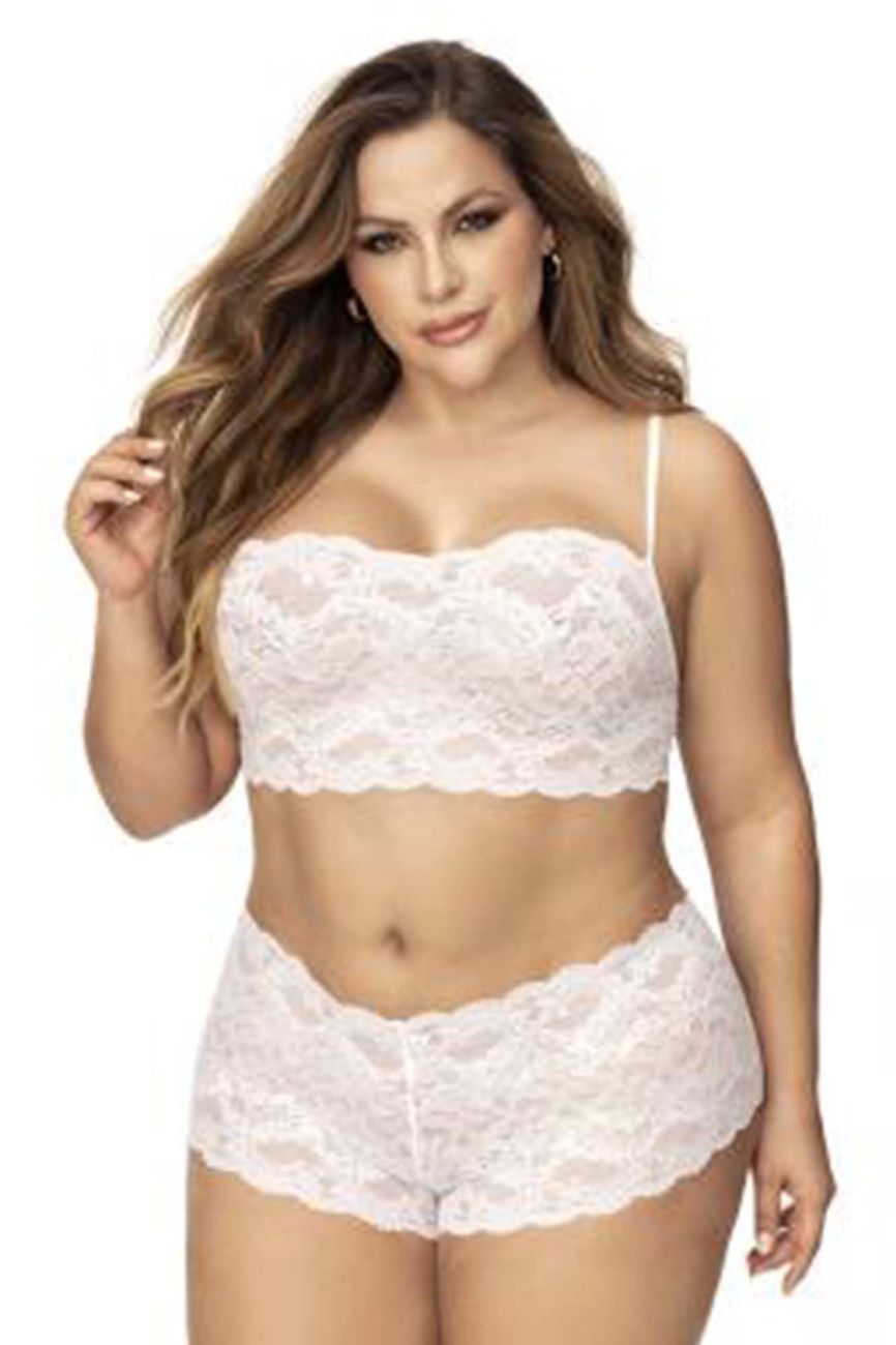 Mapale 206X Panty and Top Lace Set