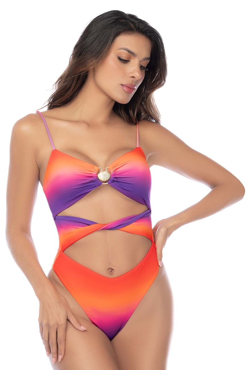 Mapale 67176 Sunset Ombre One Piece Swimsuit