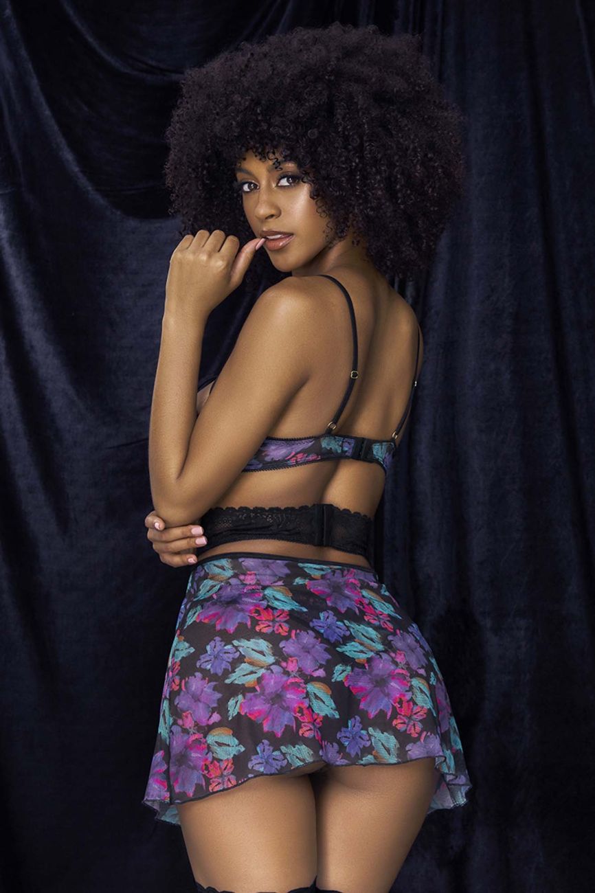 Mapale 7496 Babydoll Three Piece Set