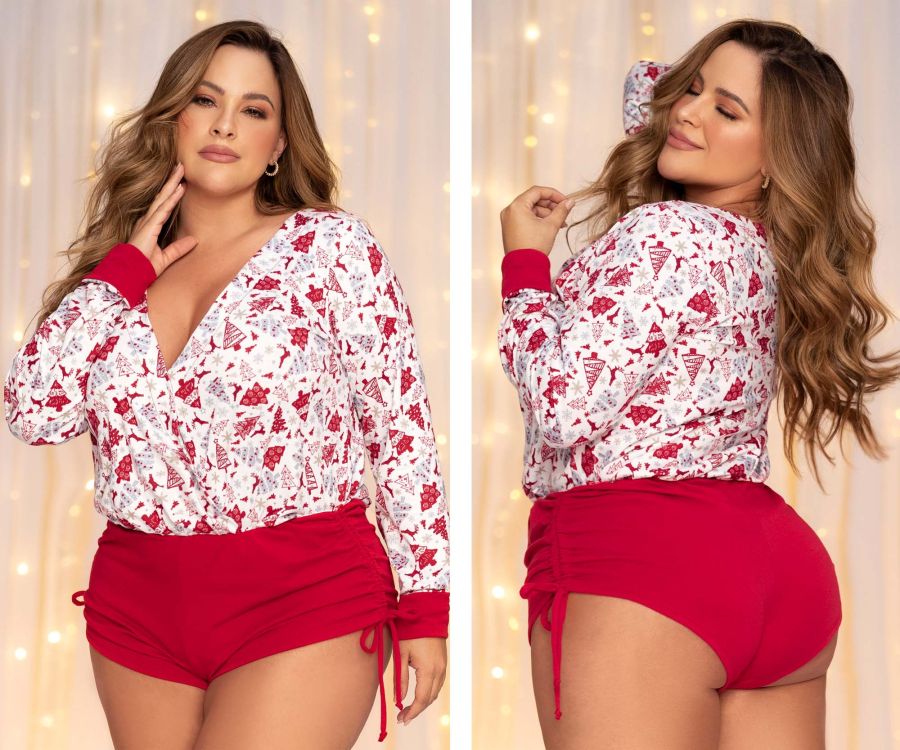 Mapale 7530X Long Sleeve Sleep Romper