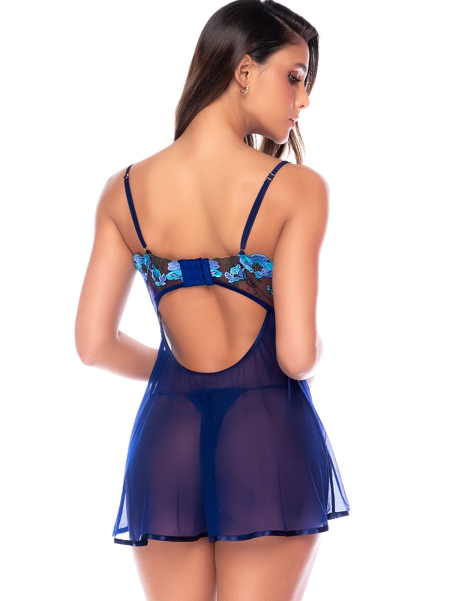 Mapale 7642 Babydoll with matching Thong Color