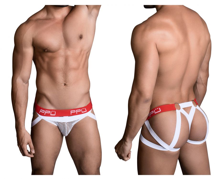 PPU 1713 Jockstrap White