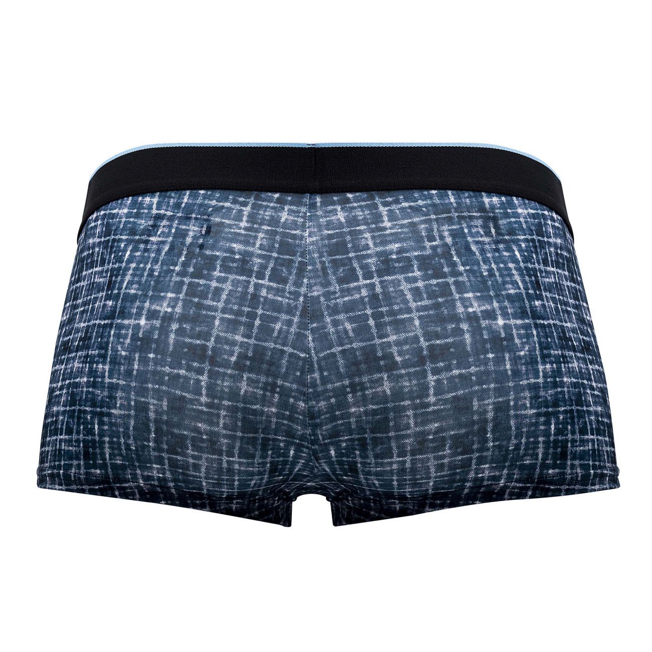 Papi UMPA048 Microflex Brazilian Trunks Blue-Texture