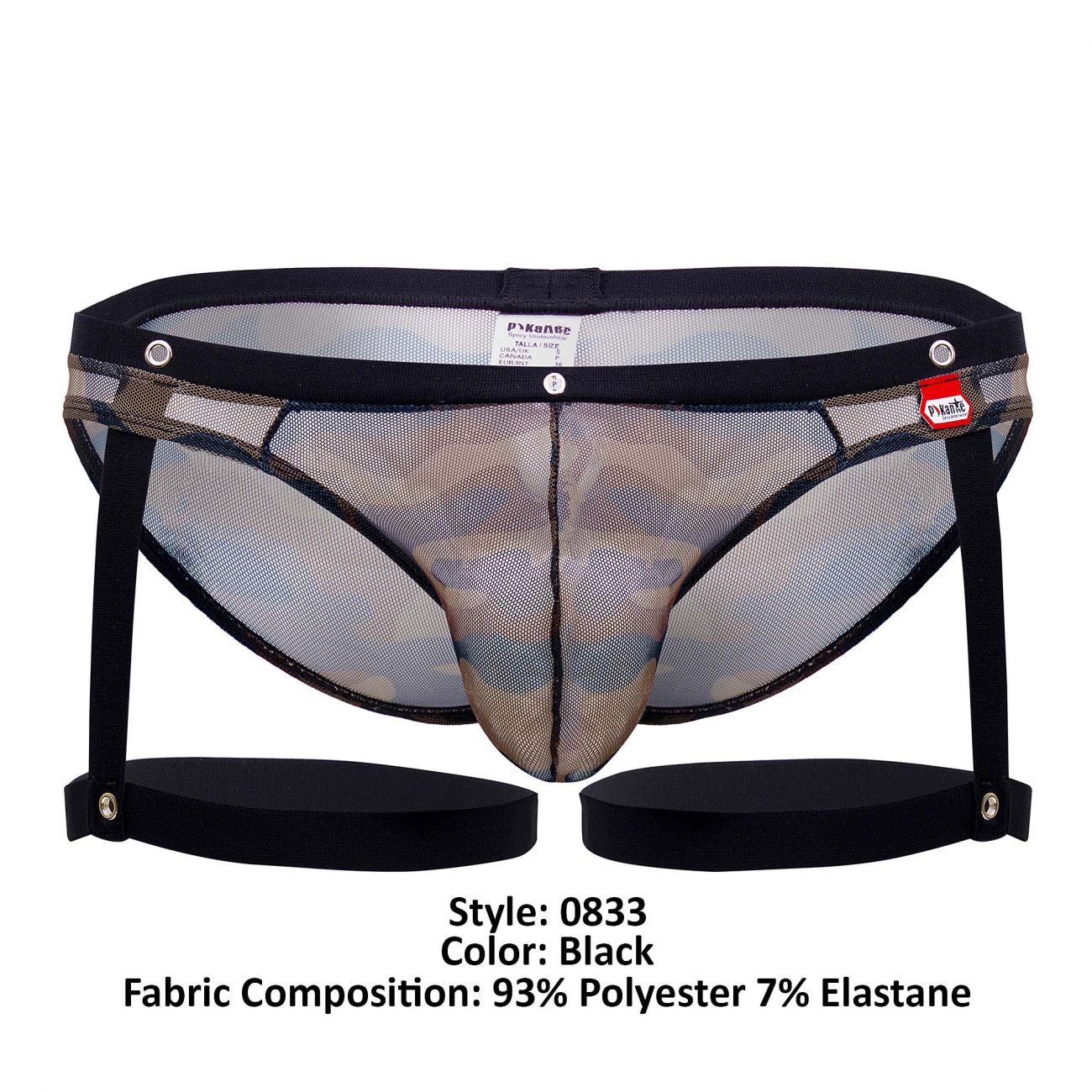 Pikante 0833 Torture Briefs Black