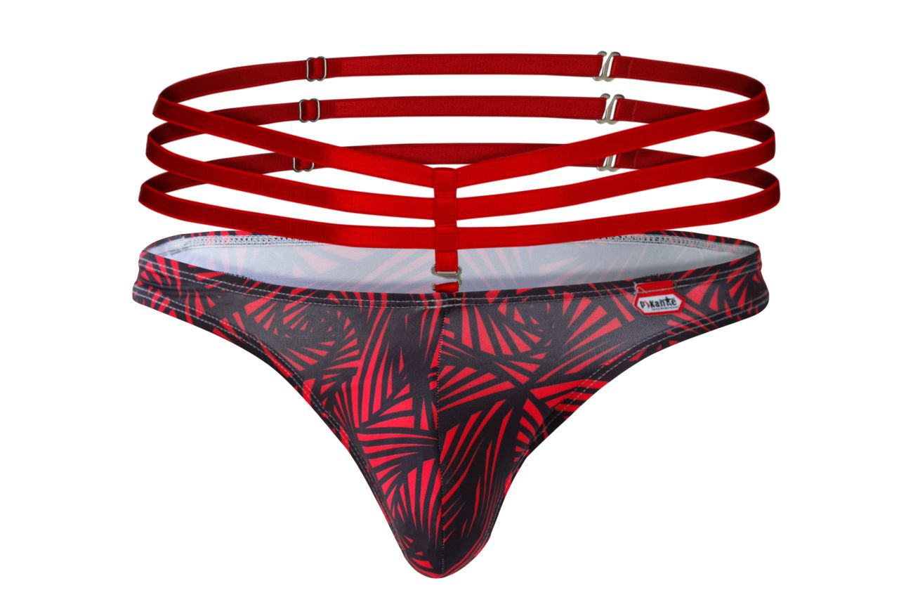 JCSTK - Pikante 1081 Fiery Thongs Red