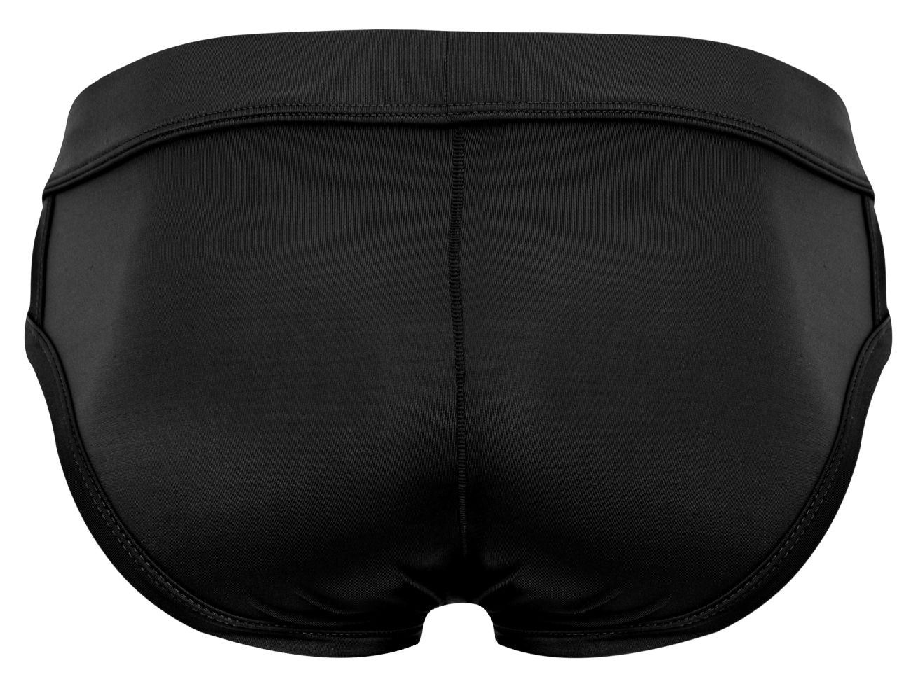 Pikante 2114 Lenox Mens Modern Minimalist Briefs Black