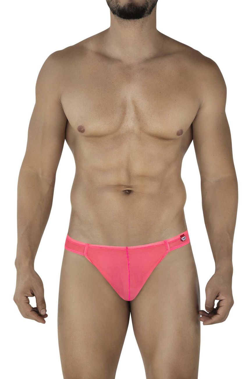 Pikante 2115 Amusing Mens Barely There Thongs Fuchsia