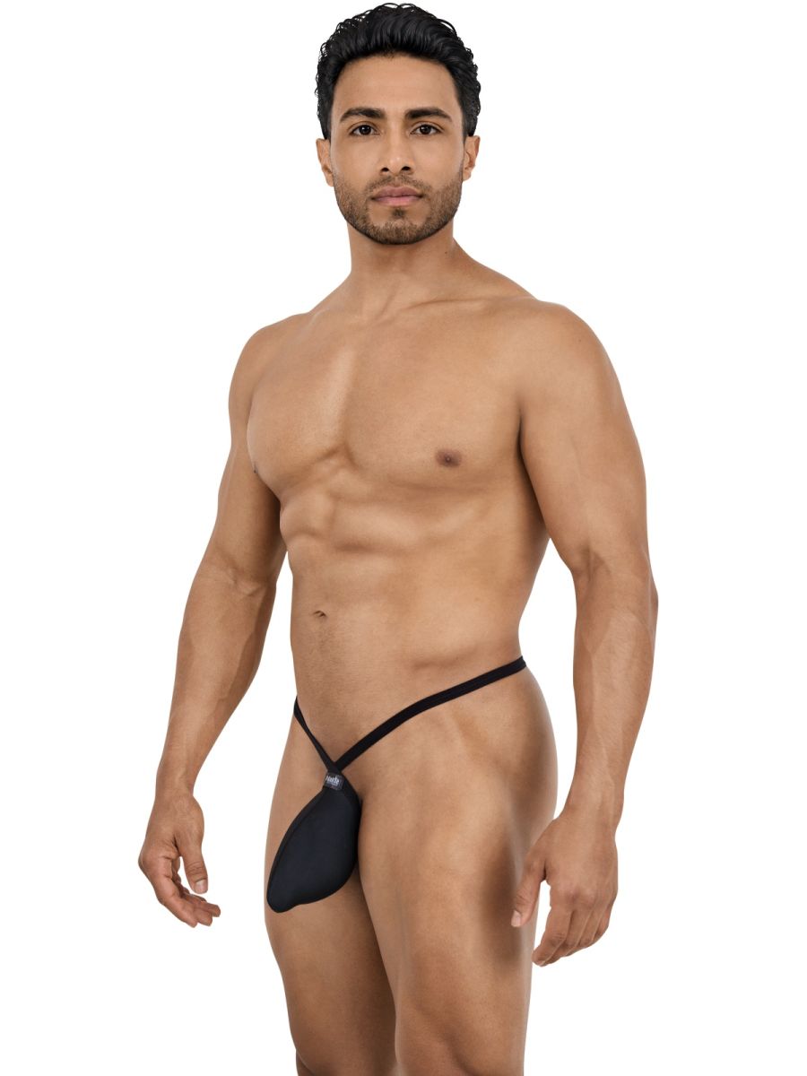 Pikante PIK 26087 Mens Daring Teardop Design G-String Black