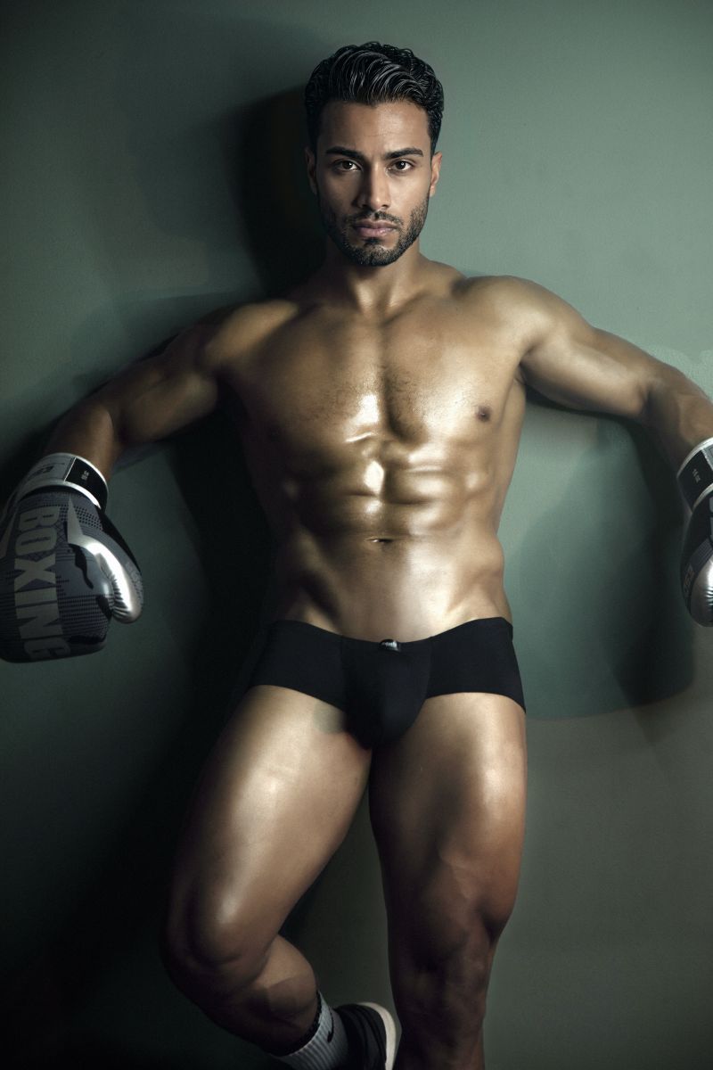 Pikante PIK 26090 Thot Male Body-hugging Trunks Black
