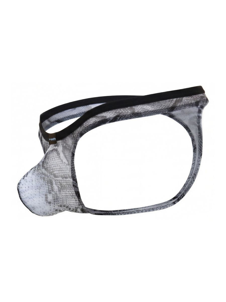Pikante PIK 26112 Piton Mens Animal Snake Print Thongs Multi-coloured