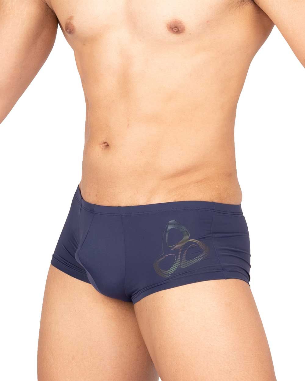 Private Structure BRUT4390 Bare Hipster Silk Navy