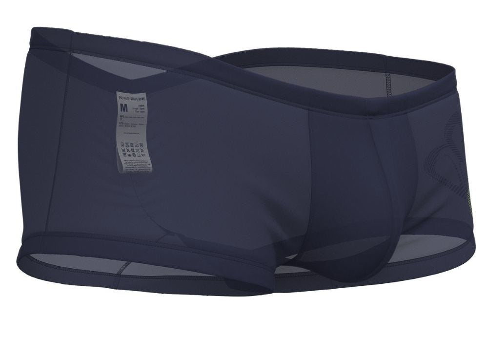 Private Structure BRUT4390 Bare Hipster Silk Navy