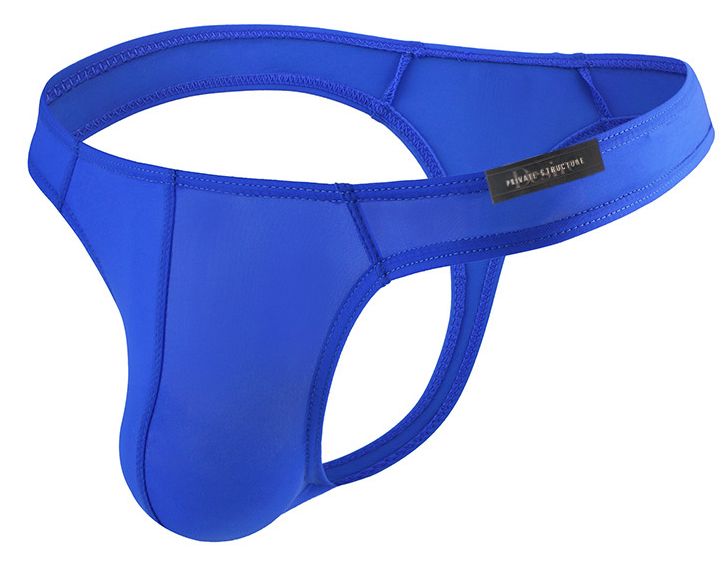 Private Structure DGEMU3545BT Desire Glaze Thong Blue