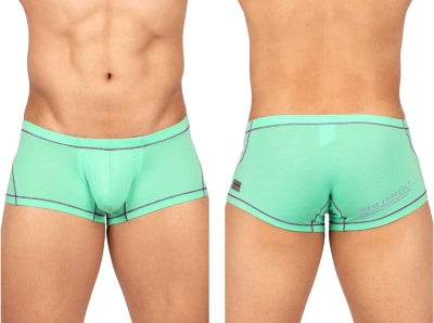 Private Structure EPUS4570 Prime Elysian Hipster Trunks Cyan