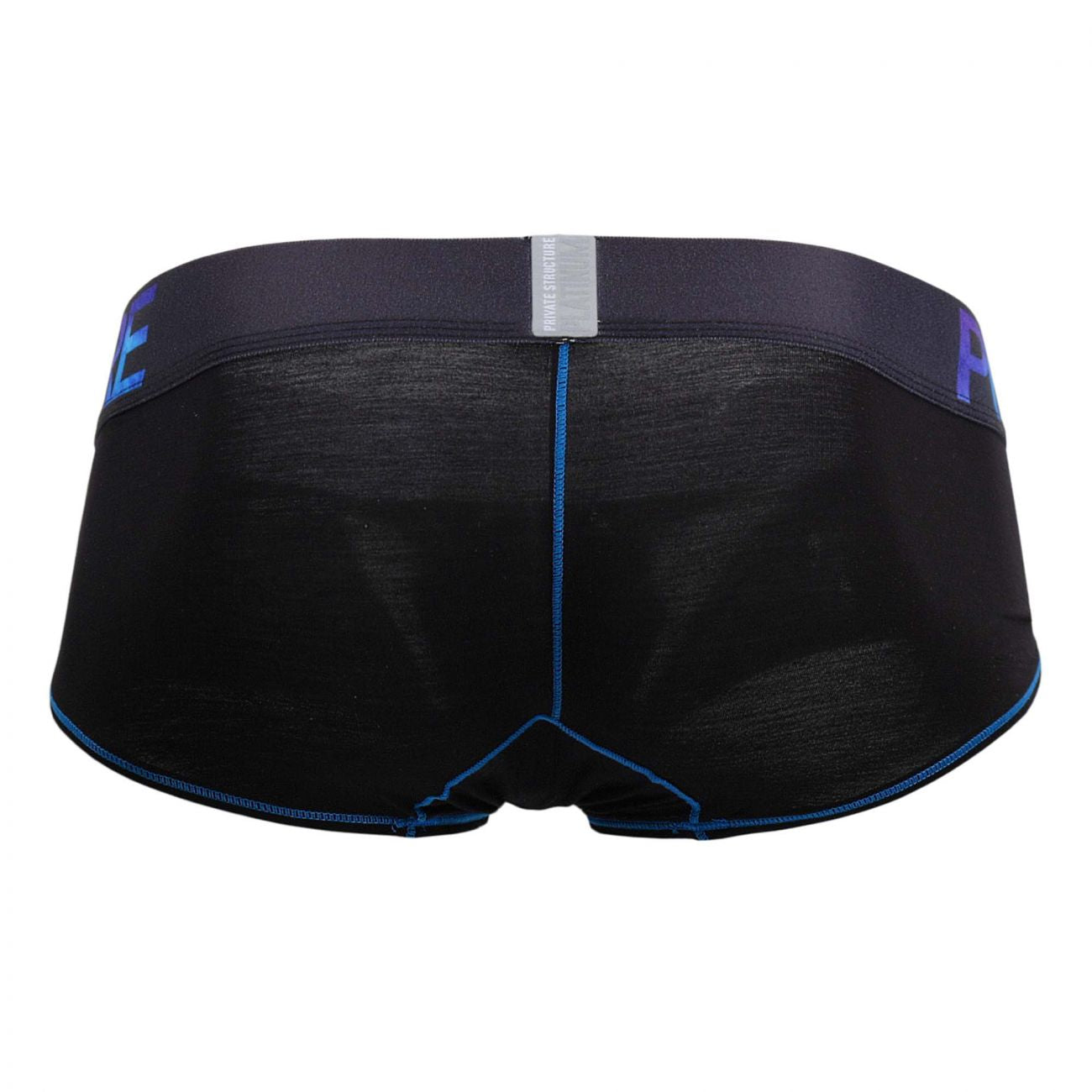 Private Structure PTUZ3791 Platinum Tencel Mini Brief Green-Black