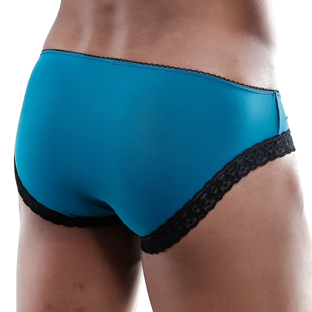 JCSTK - Secret Male SMI012 Panty for Men, Male Bikini Underwear Jade