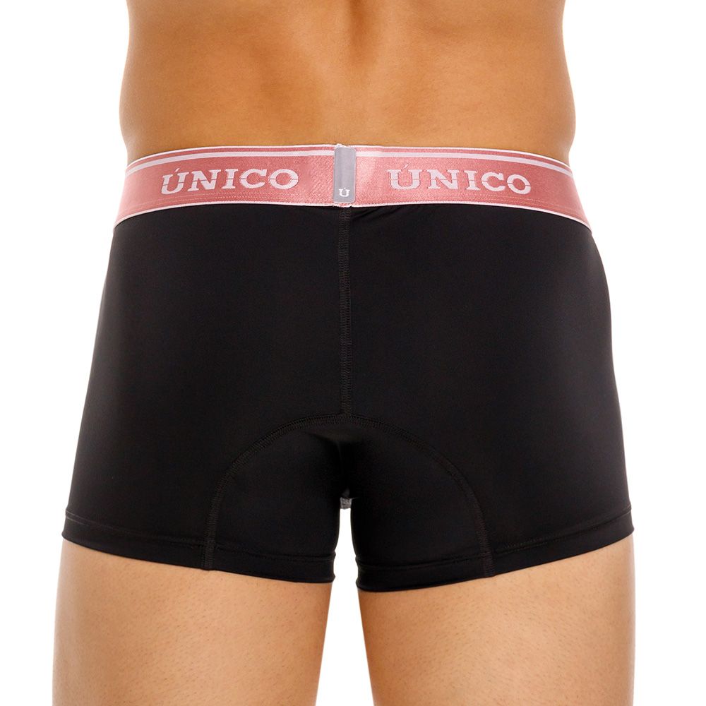Unico 24110100108 Oro Rosa Comfortable Boxer Shorts Trunks Black