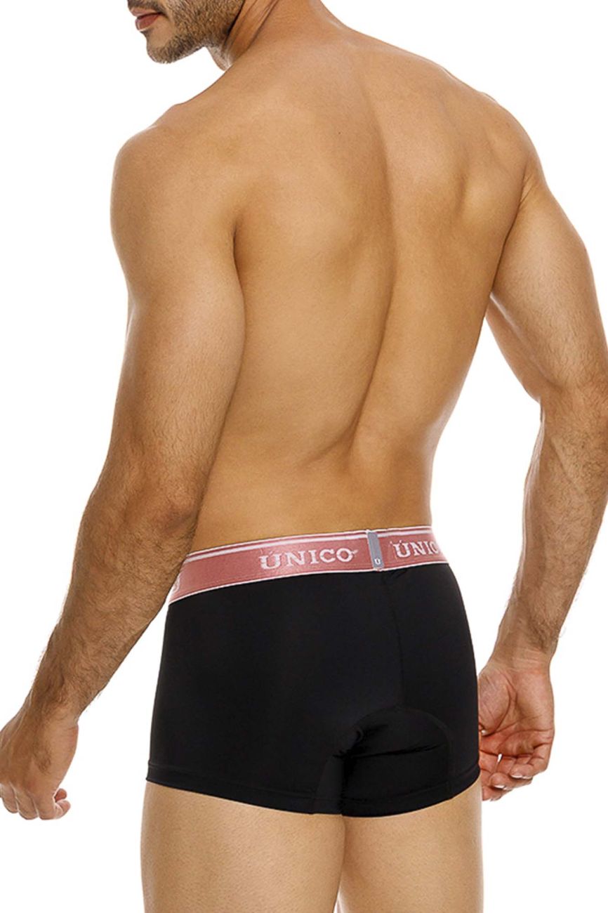 Unico 24110100108 Oro Rosa Comfortable Boxer Shorts Trunks Black