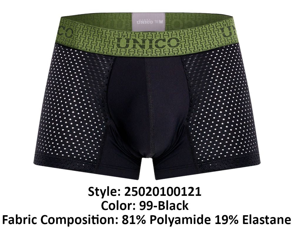 Unico 25020100121 Tribunal Trunks Black