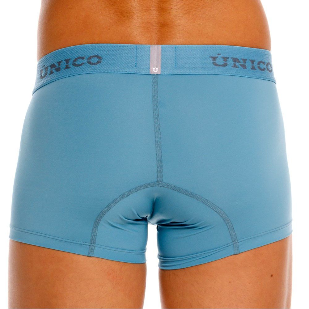 Unico 26020100118 Ventisca Mens Clean & Sleek Trunks Blue Plus Sizes