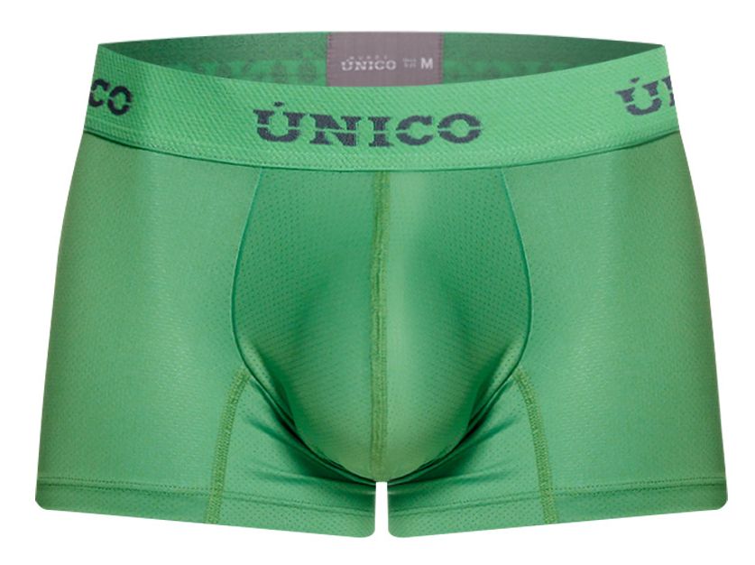 Unico 26020100119 Frog Mens Clean & Minimal Trunks Green Plus Sizes