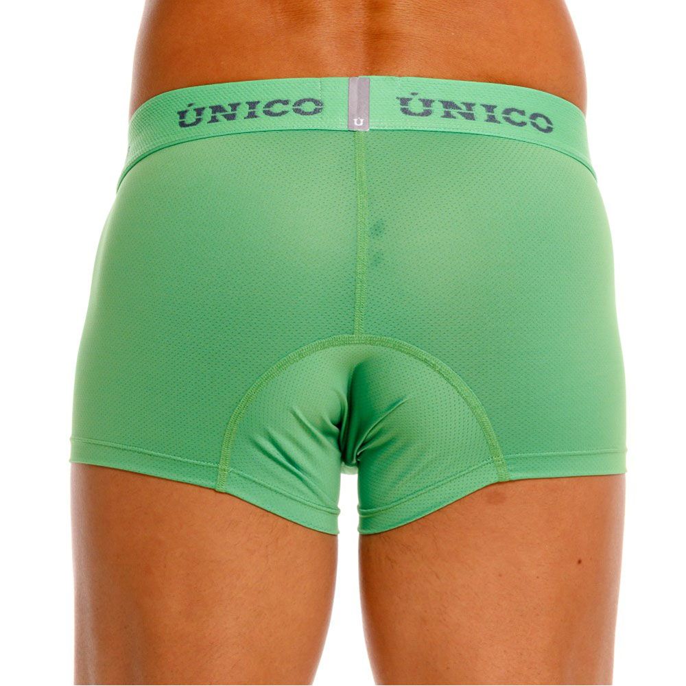 Unico 26020100119 Frog Mens Clean & Minimal Trunks Green Plus Sizes