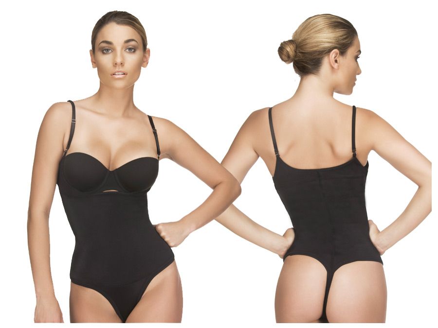 Vedette 111 Evonne Underbust Bodysuit in Thong