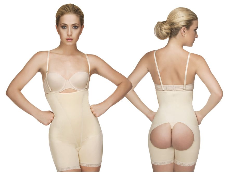 Vedette 504 Isabelle Mid Thigh Body with Buttock Enhancer