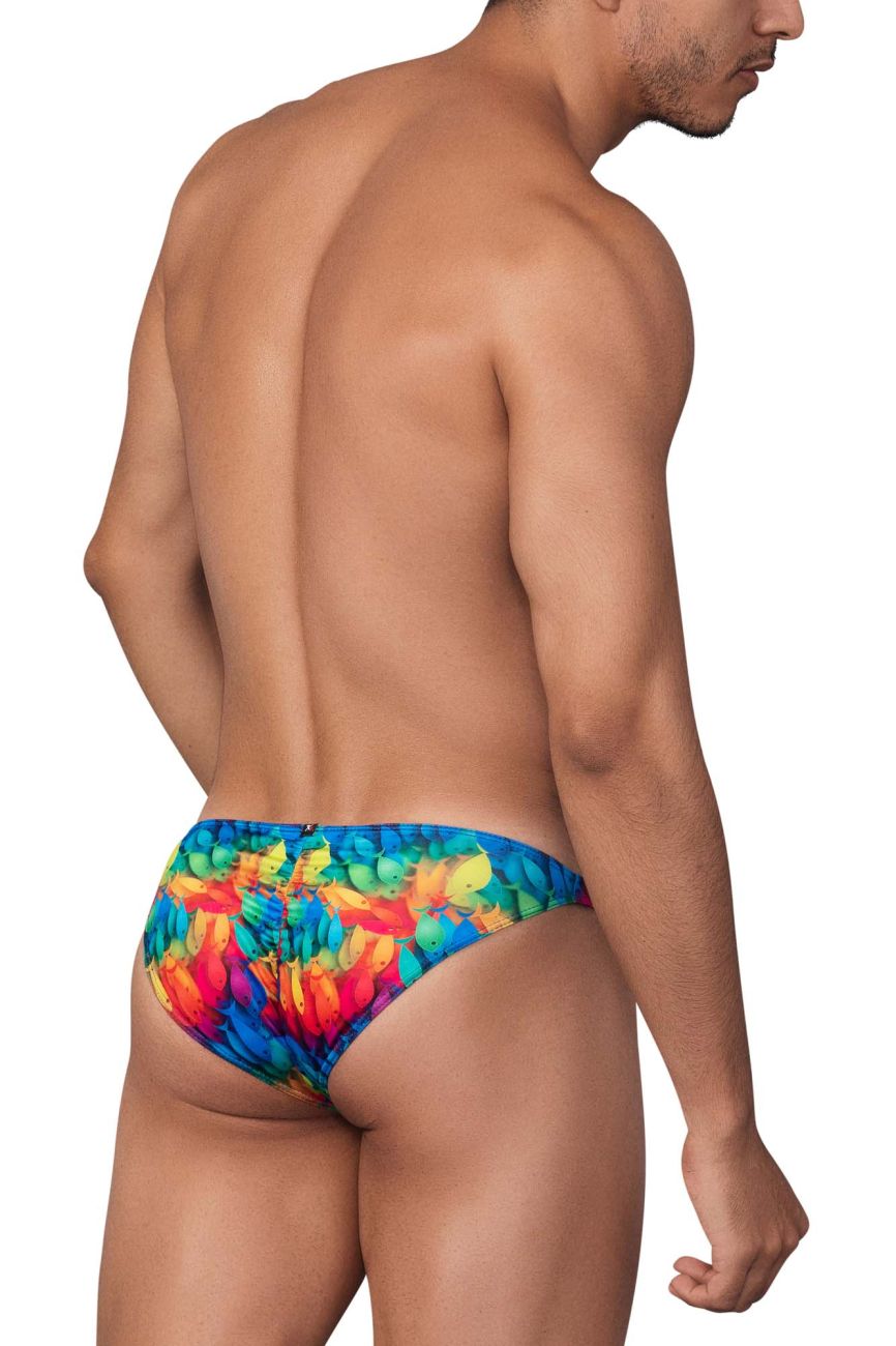 Xtremen 91145 Printed Microfiber Bikini Rainbow Fish