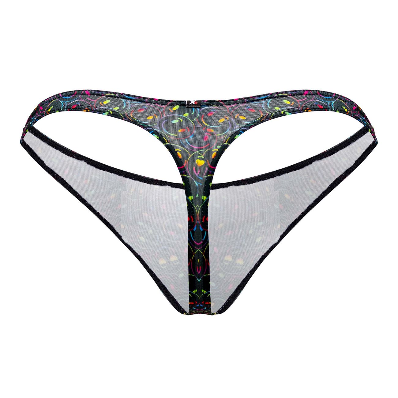 Xtremen 91146 Printed Microfiber Thongs Smiley Face