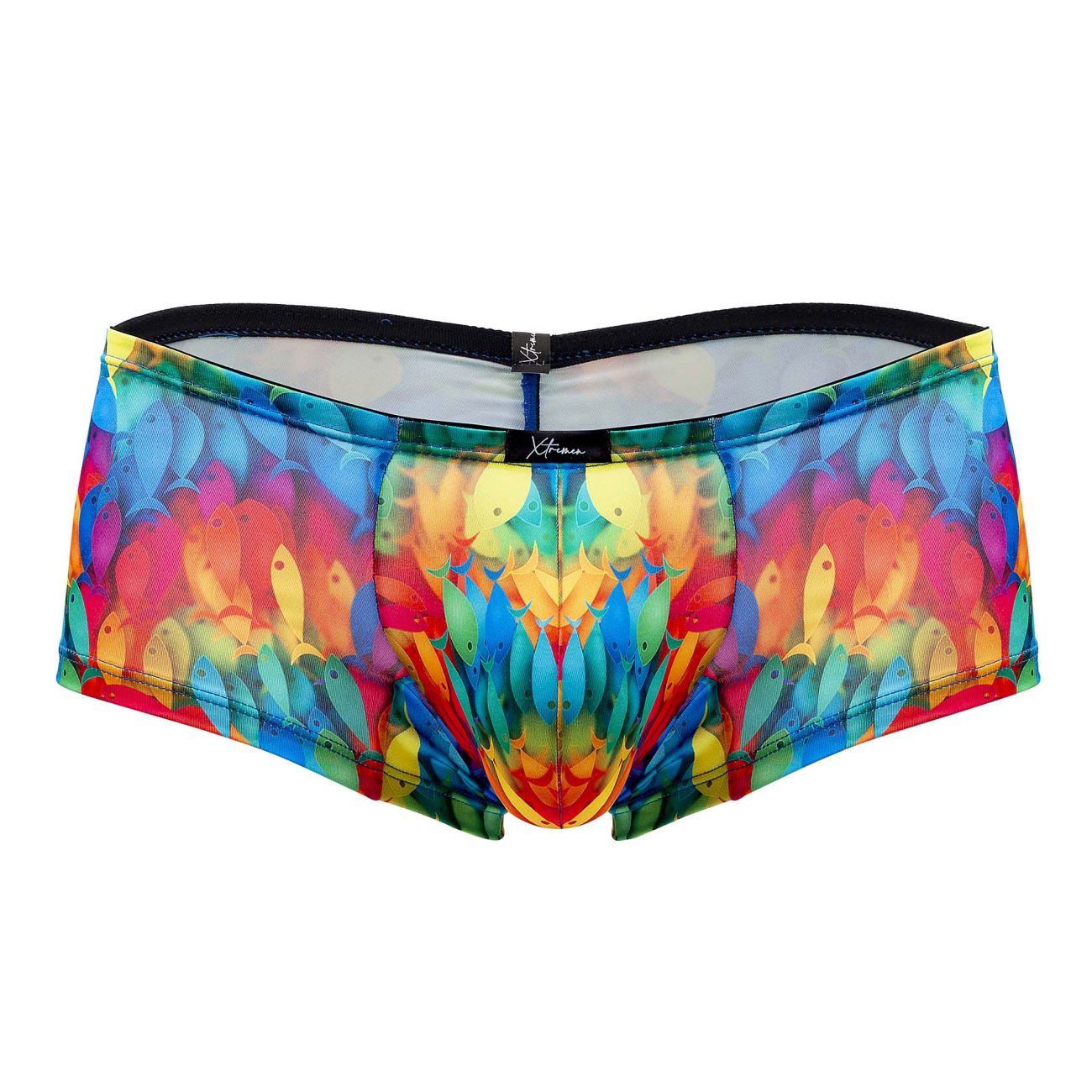 Xtremen 91147 Printed Microfiber Trunks Rainbow Fish