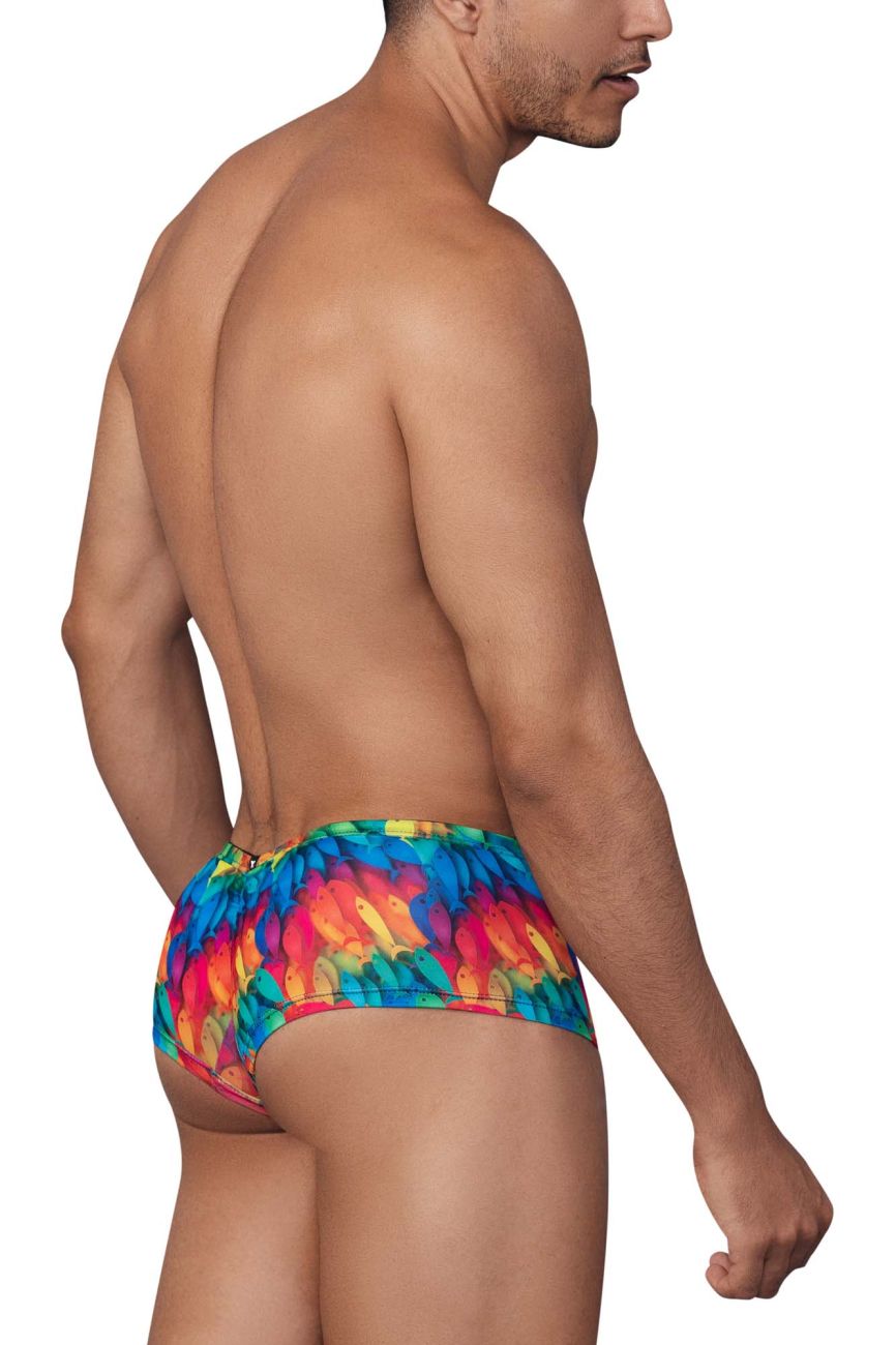 Xtremen 91147 Printed Microfiber Trunks Rainbow Fish