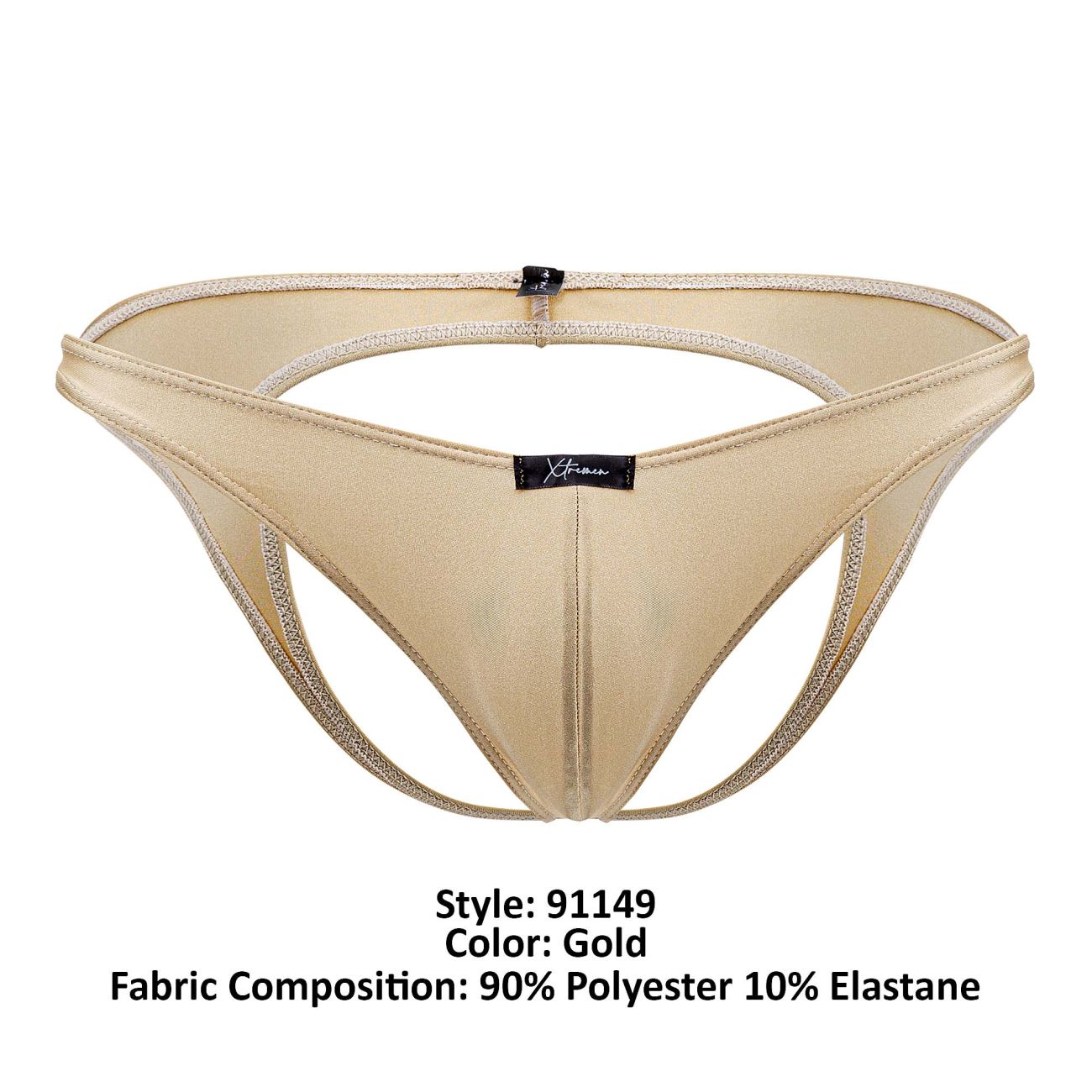 Xtremen 91149 Destellante Jockstrap Gold