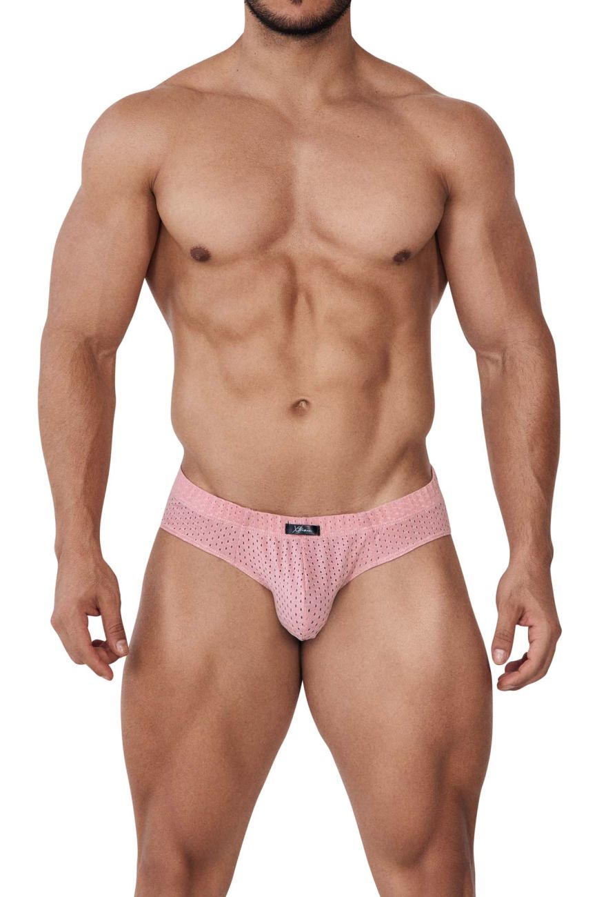 Xtremen 91169 Mesh Briefs Rosewood